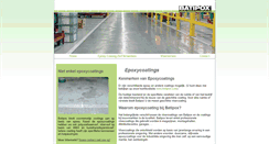 Desktop Screenshot of epoxycoating.be